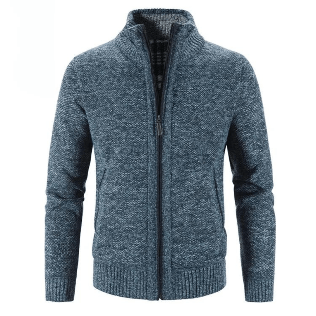 Dravik | Cardigan à Col Haut Pull Veste