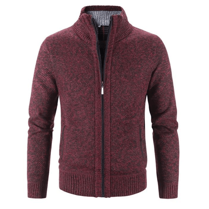 Dravik | Cardigan à Col Haut Pull Veste