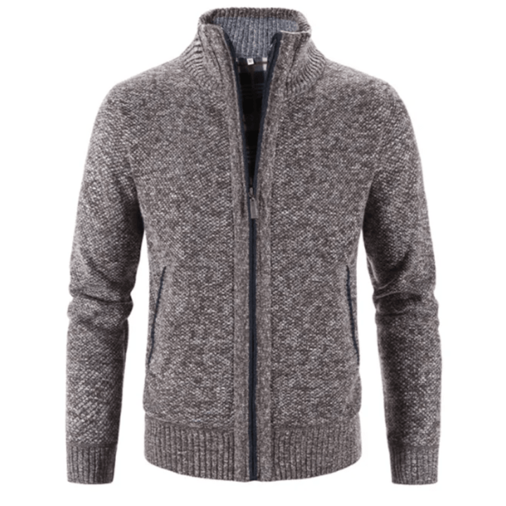 Dravik | Cardigan à Col Haut Pull Veste