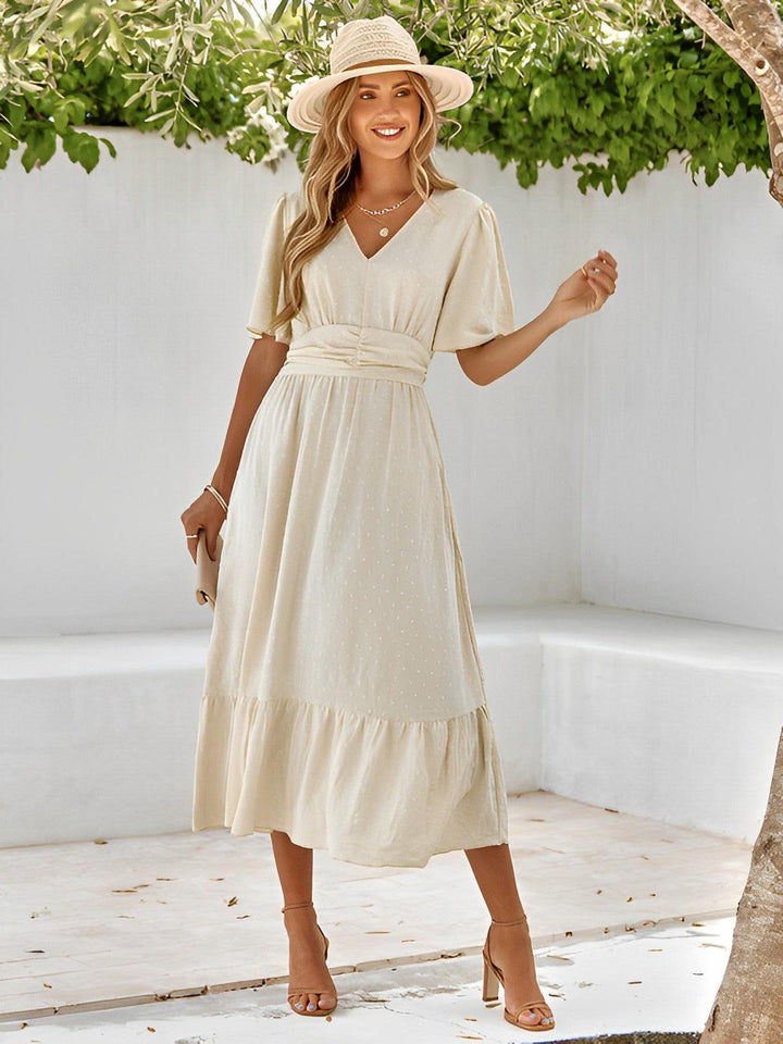 Solène | Enveloppante Maxi Robe Pour Femmes