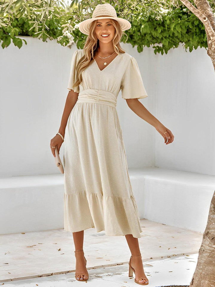 Solène | Enveloppante Maxi Robe Pour Femmes