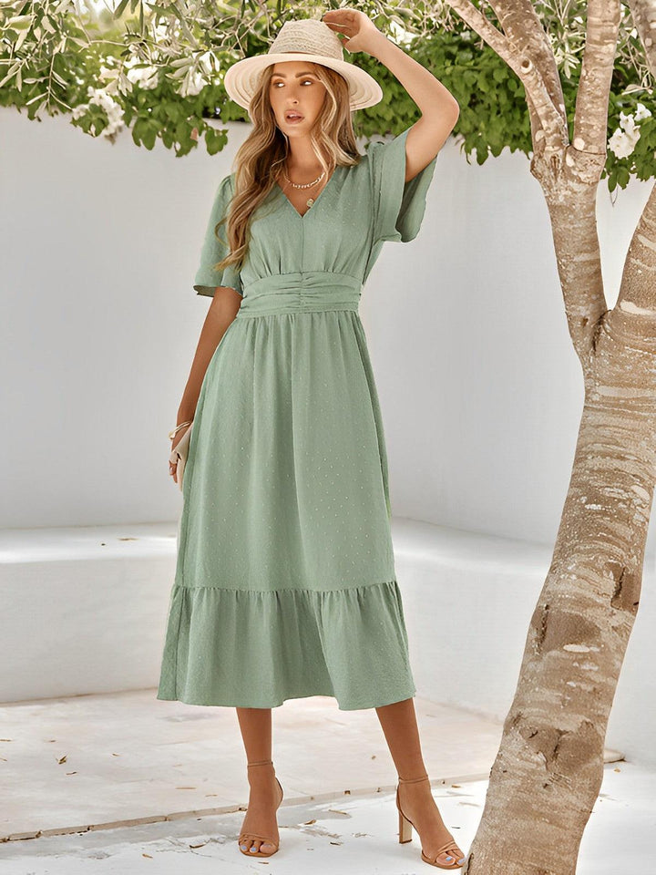 Solène | Enveloppante Maxi Robe Pour Femmes