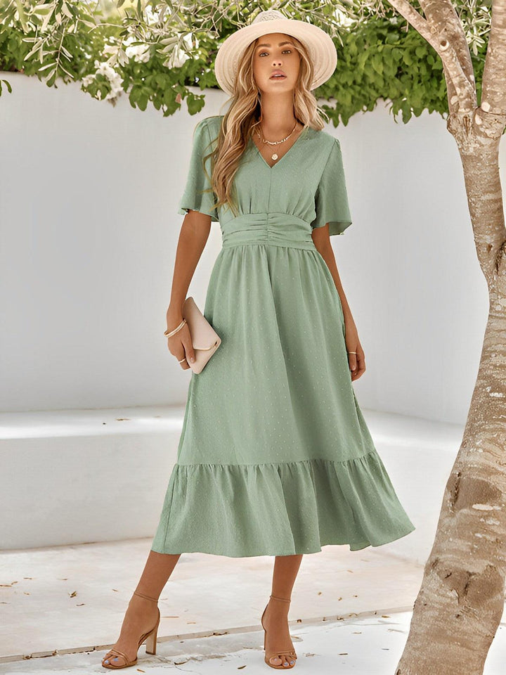 Solène | Enveloppante Maxi Robe Pour Femmes