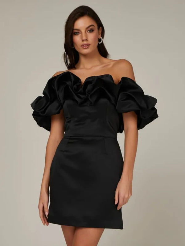 Ella | Robe épaules éteint