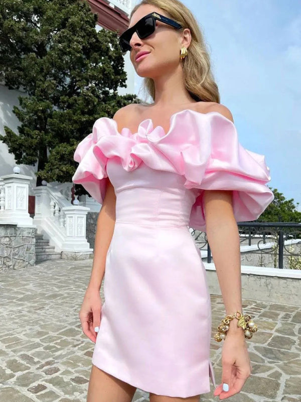 Ella | Robe épaules éteint