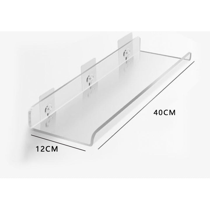 Vestin | Etagère Murale Flottante en Acrylique pour Salle de Bain