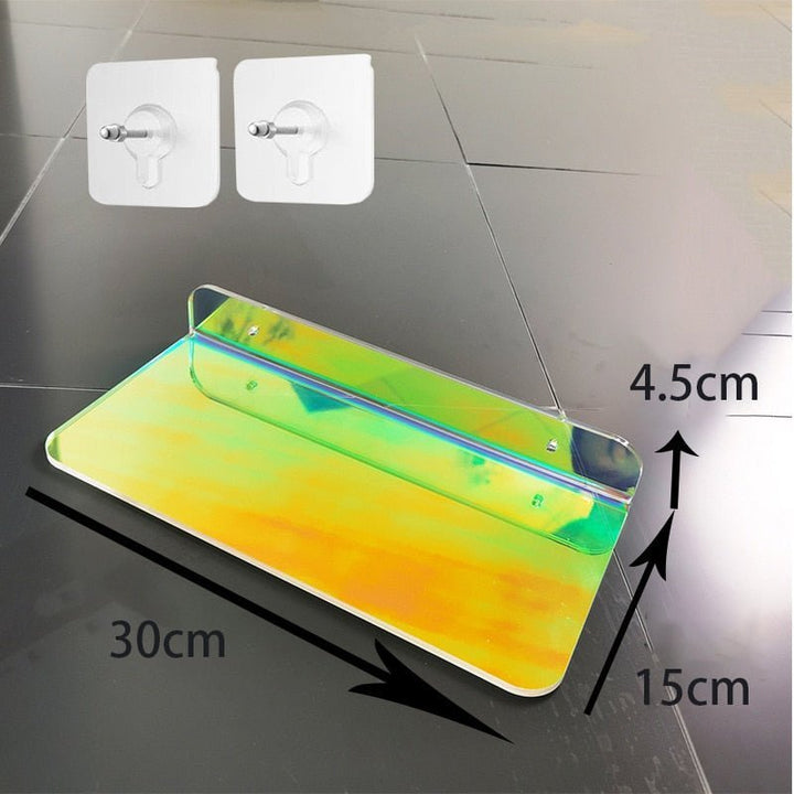 Vestin | Etagère Murale Flottante en Acrylique pour Salle de Bain