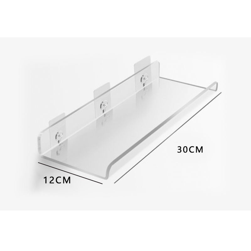 Vestin | Etagère Murale Flottante en Acrylique pour Salle de Bain