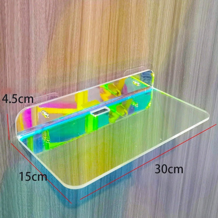 Vestin | Etagère Murale Flottante en Acrylique pour Salle de Bain