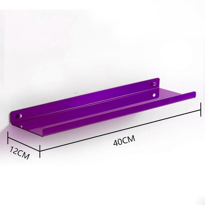 Vestin | Etagère Murale Flottante en Acrylique pour Salle de Bain