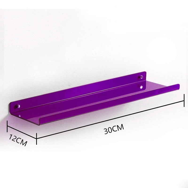 Vestin | Etagère Murale Flottante en Acrylique pour Salle de Bain