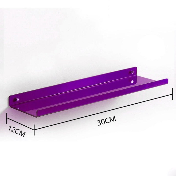Vestin | Etagère Murale Flottante en Acrylique pour Salle de Bain