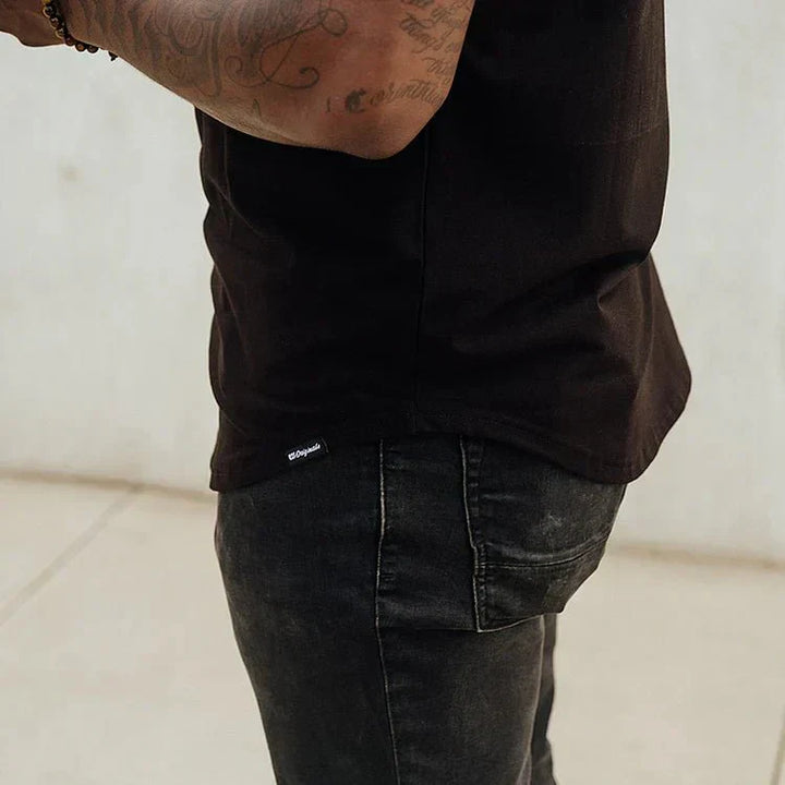 Revion | Mince Coupe Hommes Robe Chemise