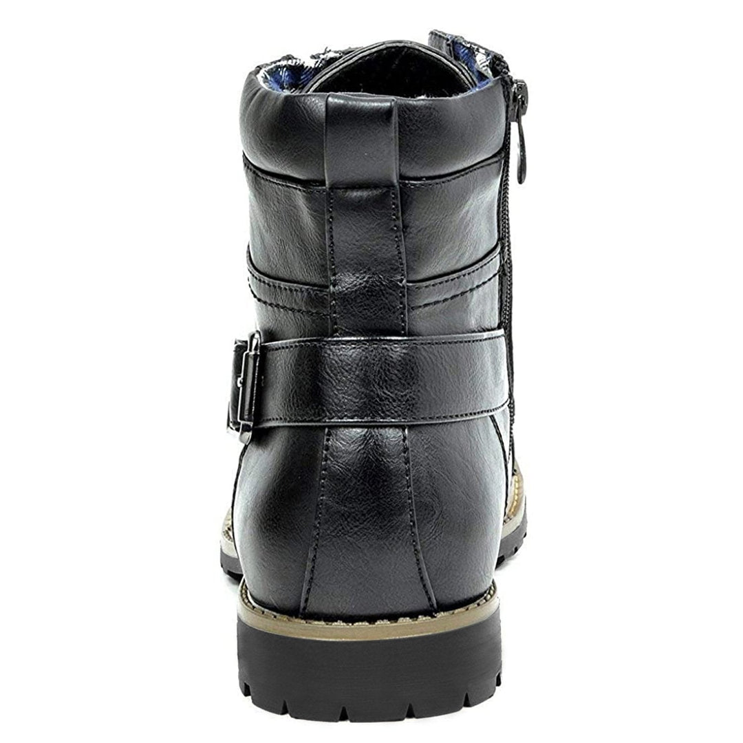 Alfonso | Solide Cuir Moteurvélo Bottes