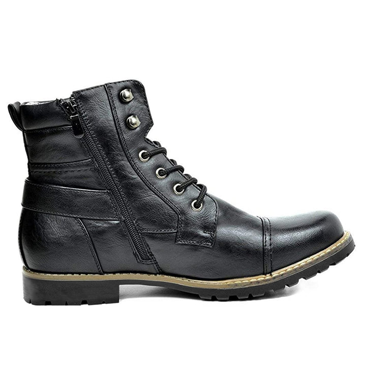 Alfonso | Solide Cuir Moteurvélo Bottes