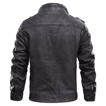 Marc | Elégant Veste en Cuir De Première Qualité pour Hommes