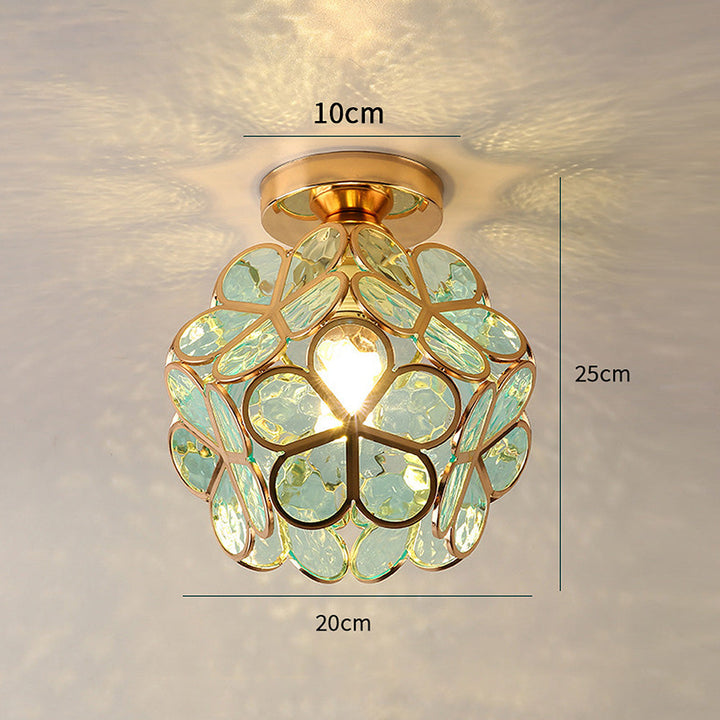 Nöfra | Plafonnier Artistique en Verre