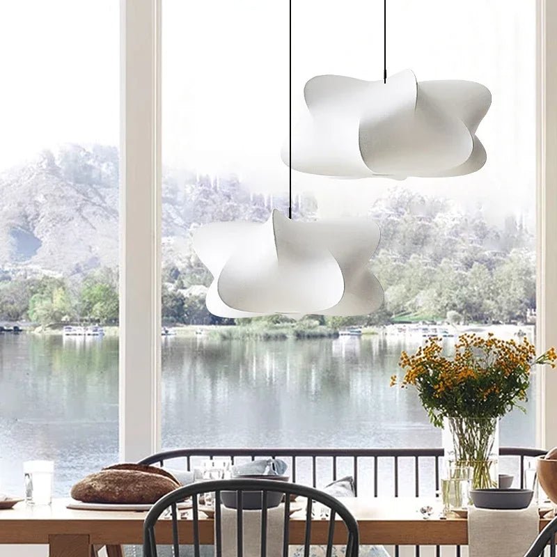 Meltor | Lampe Suspendue en Soie Faite à La Main avec Une Imperfection Intemporelle
