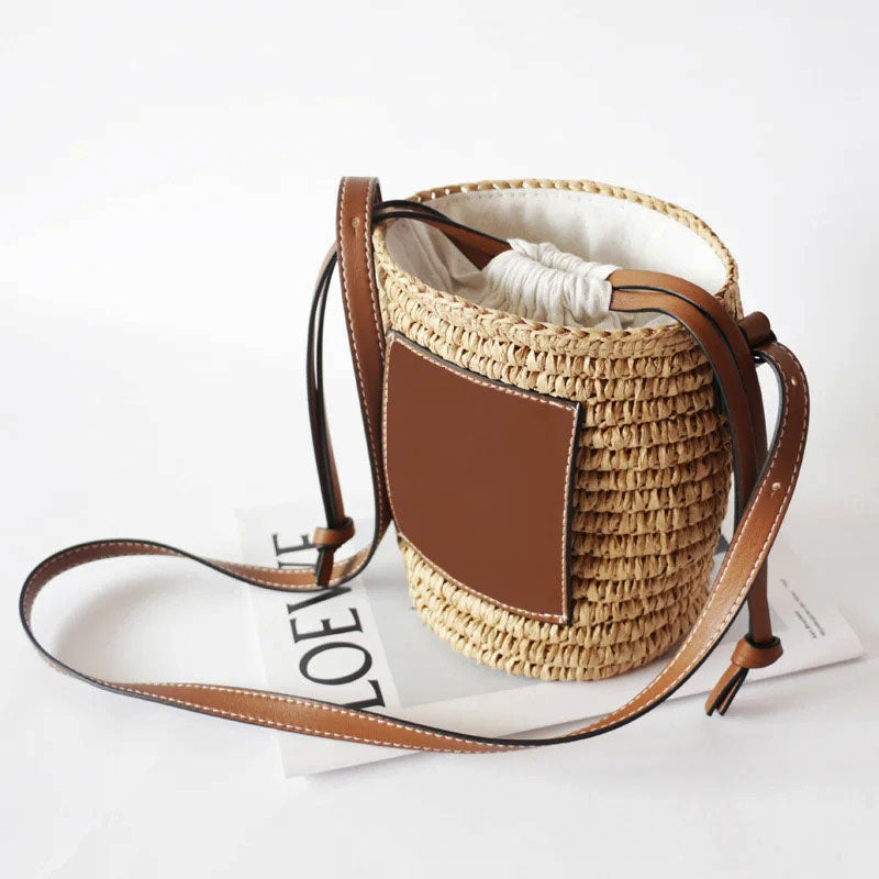 Madelyn | Stylée Végétalien Rotin Sac Pour Femmes
