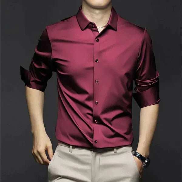 Lysar | Chemise Habillée Classique Infroissable Pour Hommes