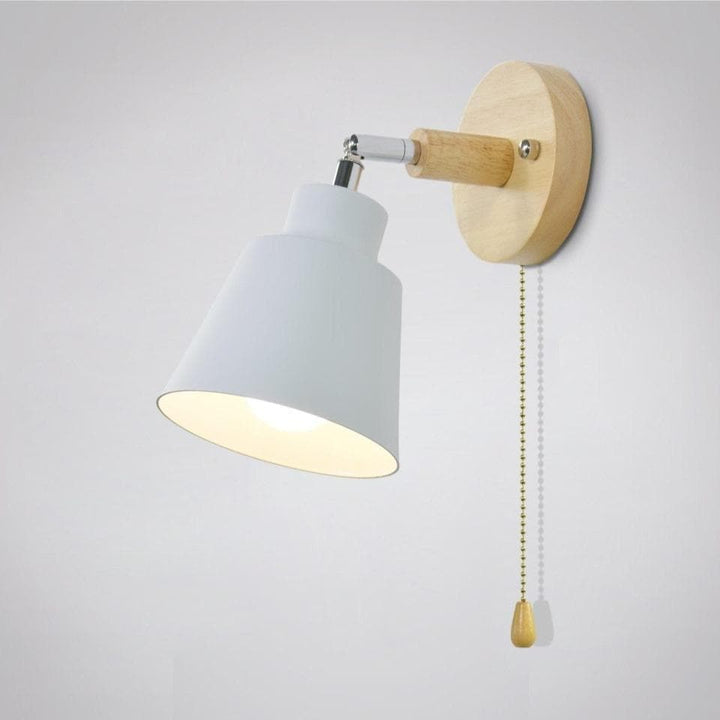 Brevik | Lampe Murale avec Interrupteur à Tirette