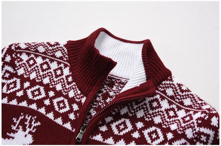 Engelhard | Nëol À Motifs Pull Zippé