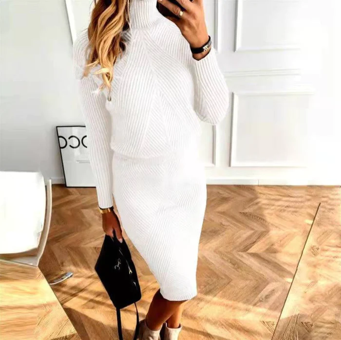 Emara | Robe Pull en Tricot Confortable Pour Femme