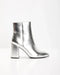 Cleome | Bottines Métallisées Argentées Pour Femmes
