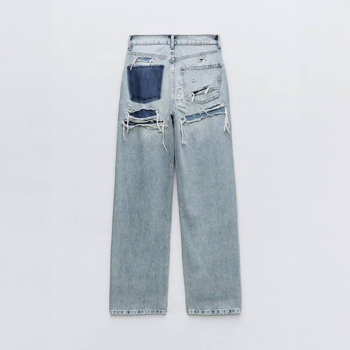 Luma | Jeans élégants à Taille Haute Pour Femme