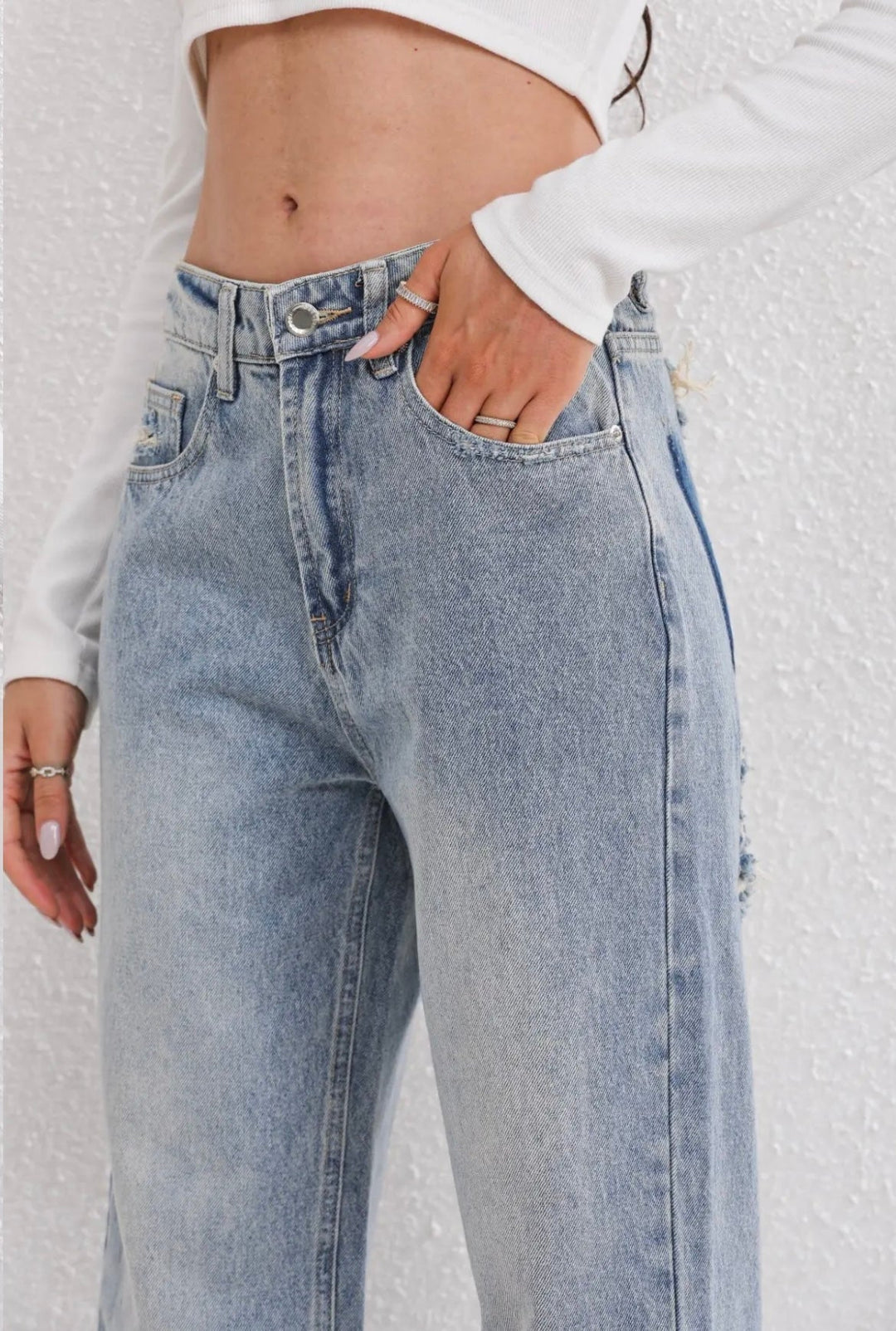 Luma | Jeans élégants à Taille Haute Pour Femme