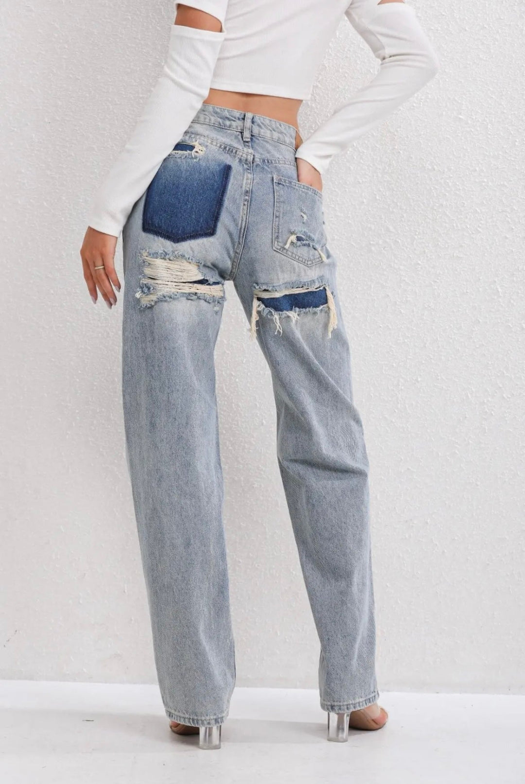 Luma | Jeans élégants à Taille Haute Pour Femme