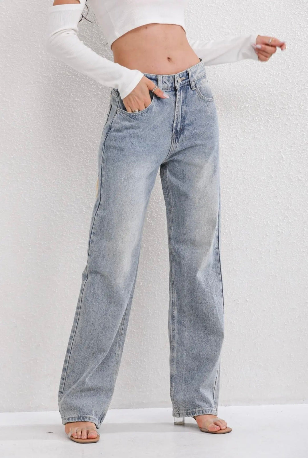Luma | Jeans élégants à Taille Haute Pour Femme